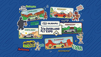 Subaru – спонсор Overland Expo 2026