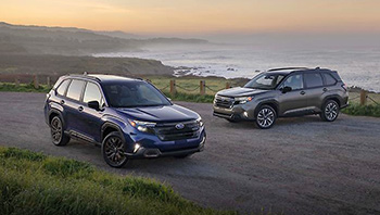 Subaru Forester 2026 получил награду TOP SAFETY PICK+