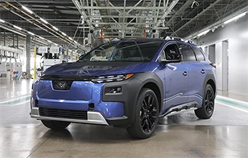 Завод Subaru начал выпускать электромобили